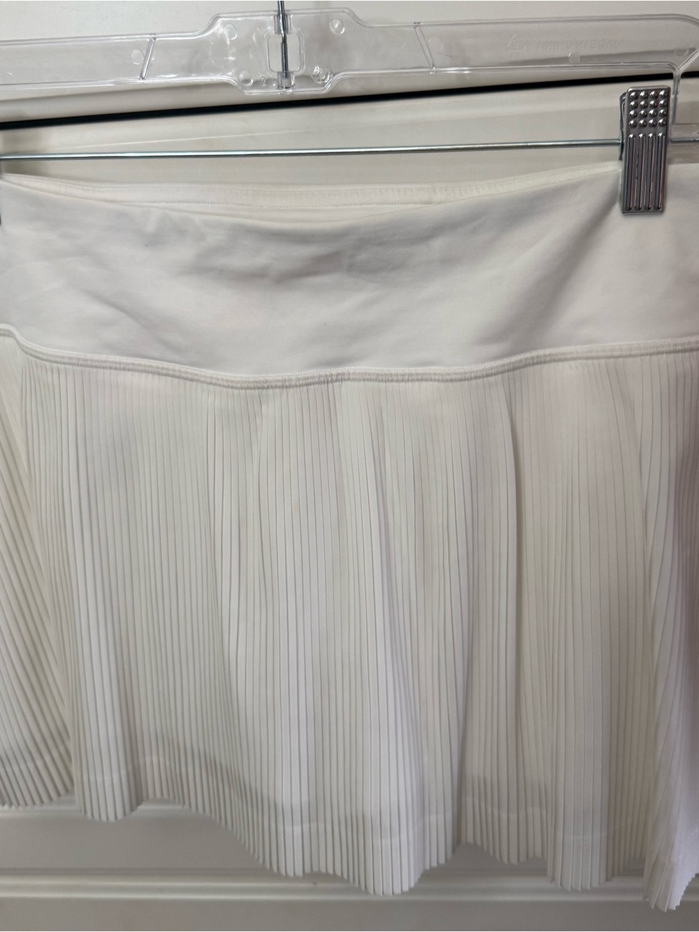 Lululemon new with tags White Pleat to street skirt tennis